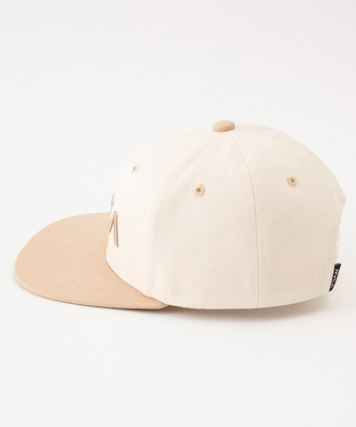 RVCA(ルーカ)の「RVCA/ルーカ キャップ TWILL SNAPBACKⅡ BE041-911(キャップ・メンズ・ホワイト/ブラック/ブラック×ブラック・FREE)」の10枚目の写真