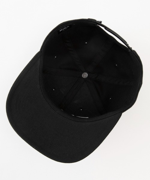 RVCA(ルーカ)の「RVCA/ルーカ キャップ TWILL SNAPBACKⅡ BE041-911(キャップ・メンズ・ホワイト/ブラック/ブラック×ブラック・FREE)」の15枚目の写真