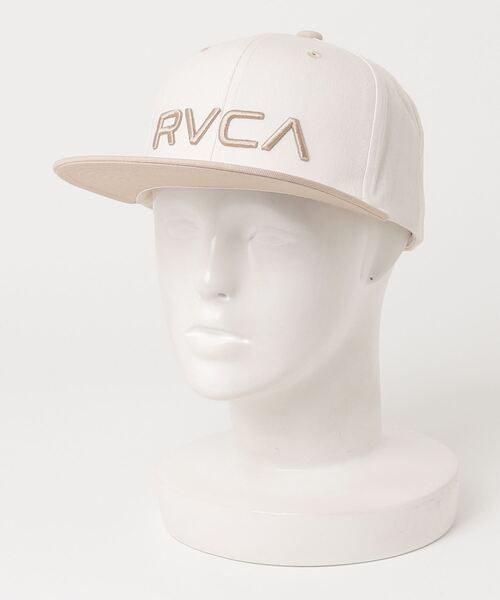 RVCA(ルーカ)の「RVCA/ルーカ キャップ TWILL SNAPBACKⅡ BE041-911(キャップ・メンズ・ホワイト/ブラック/ブラック×ブラック・FREE)」の18枚目の写真