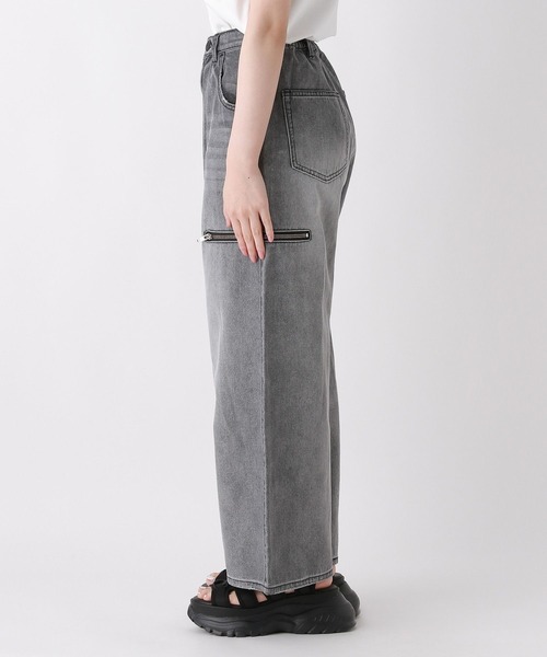 repipi armario（レピピ アルマリオ）の「サイドZIPデニムパンツ（デニムパンツ・キッズ・ブラック/ライトブルー/ホワイト・MEDIUM/SMALL/LARGE）」の18枚目の写真