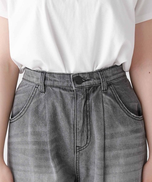 repipi armario（レピピ アルマリオ）の「サイドZIPデニムパンツ（デニムパンツ・キッズ・ブラック/ライトブルー/ホワイト・MEDIUM/SMALL/LARGE）」の8枚目の写真