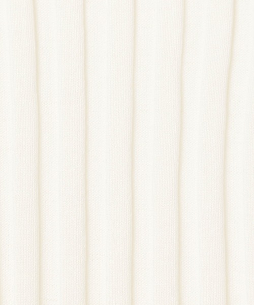 NICOLE white(ニコルホワイト)の「リブニットタンクトップ(タンクトップ・レディース・オフホワイト/グレー/ブルー/ブラック/イエロー/オレンジ・FREE)」の20枚目の写真