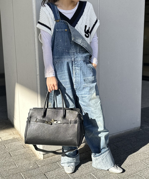 U by SPICK&SPAN(ユーバイスピックアンドスパン)の「≪追加≫【AULENTTI/オウレンティ】2WAY TOTE BAG2(トートバッグ・レディース・ブラック・FREE)」の16枚目の写真