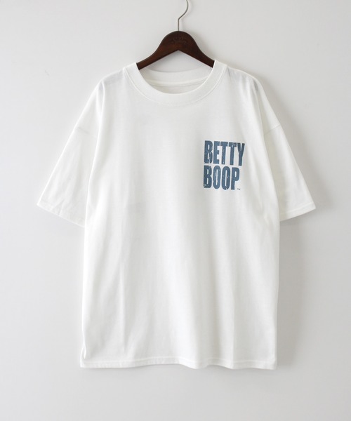 SpRay(スプレイ)の「ベティーBETTYバックプリントTシャツ(Tシャツ/カットソー・レディース・ブラック/オフホワイト/チャコールグレー・FREE)」の19枚目の写真