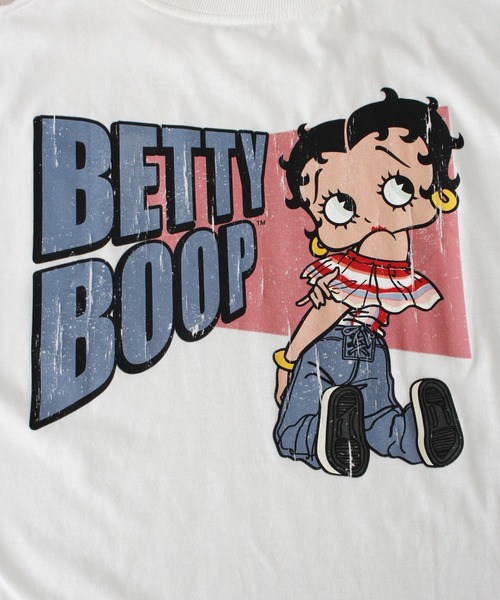 SpRay(スプレイ)の「ベティーBETTYバックプリントTシャツ(Tシャツ/カットソー・レディース・ブラック/オフホワイト/チャコールグレー・FREE)」の14枚目の写真