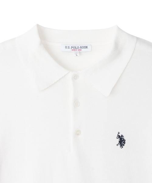 セール】Ada. // U.S. POLO ASSN. ニット ポロシャツ