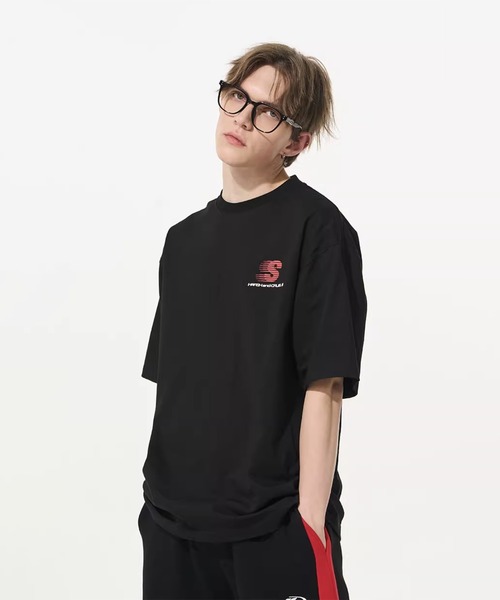 HARSH AND CRUEL(ハーシュアンドクルーエル)の「クルーネックゲームロゴプリントTシャツ オーバーサイズ ユニセックス HC24S5TP03【Harsh and Cruel】(Tシャツ/カットソー・メンズ・ブラック/ホワイト・XL/M/L)」の21枚目の写真