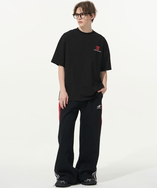 HARSH AND CRUEL(ハーシュアンドクルーエル)の「クルーネックゲームロゴプリントTシャツ オーバーサイズ ユニセックス HC24S5TP03【Harsh and Cruel】(Tシャツ/カットソー・メンズ・ブラック/ホワイト・XL/M/L)」の12枚目の写真