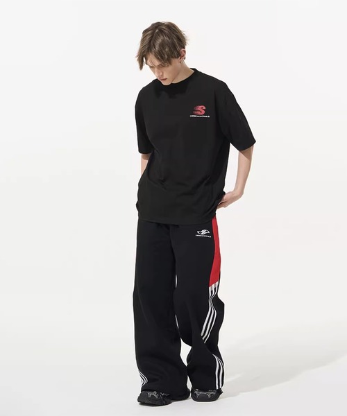 HARSH AND CRUEL(ハーシュアンドクルーエル)の「クルーネックゲームロゴプリントTシャツ オーバーサイズ ユニセックス HC24S5TP03【Harsh and Cruel】(Tシャツ/カットソー・メンズ・ブラック/ホワイト・XL/M/L)」の13枚目の写真