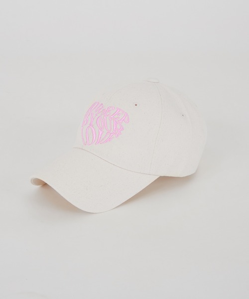 improves(インプローブス)の「ハートロゴ 刺しゅう キャップ(キャップ・メンズ・ラベンダー/オフホワイト/ブラック・FREE)」の4枚目の写真