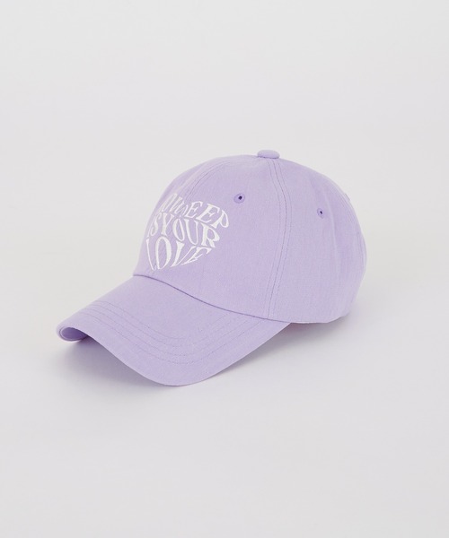 improves(インプローブス)の「ハートロゴ 刺しゅう キャップ(キャップ・メンズ・ラベンダー/オフホワイト/ブラック・FREE)」の6枚目の写真