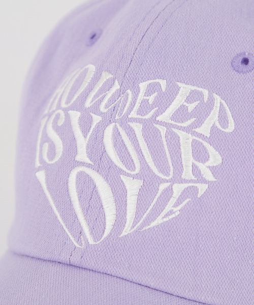 improves(インプローブス)の「ハートロゴ 刺しゅう キャップ(キャップ・メンズ・ラベンダー/オフホワイト/ブラック・FREE)」の10枚目の写真