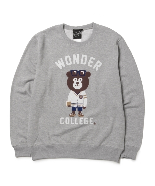 【SPECIAL PRICE】The Wonderful! design works. / IVY BEAR クルーネック スウェット