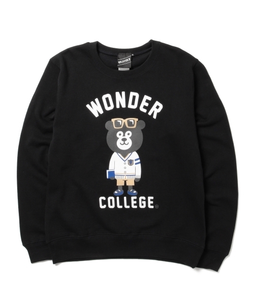 BEAMS T(ビームスティー)の「【SPECIAL PRICE】The Wonderful! design works. / IVY BEAR クルーネック スウェット(スウェット・メンズ・ネイビー/ブルー/グレー・MEDIUM/SMALL/LARGE/X-LARGE)」の6枚目の写真