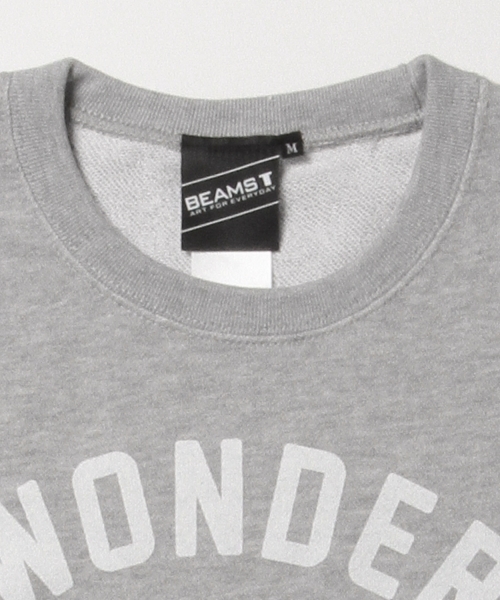BEAMS T(ビームスティー)の「【SPECIAL PRICE】The Wonderful! design works. / IVY BEAR クルーネック スウェット(スウェット・メンズ・ネイビー/ブルー/グレー・MEDIUM/SMALL/LARGE/X-LARGE)」の7枚目の写真