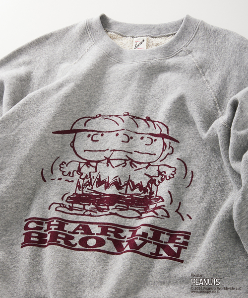 FRAMeWORK別注PEANUTS VTG CREW スウェット 未着用＜FRAMeWORK＞別注PEANUTS VTG CREW スウェット