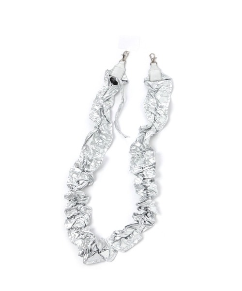 LEPSIM(レプシィム)の「クシュクシュスマホストラップ 113694(スマホグッズ・レディース・ホワイト/アイボリー/ブラック・ONE SIZE)」の7枚目の写真