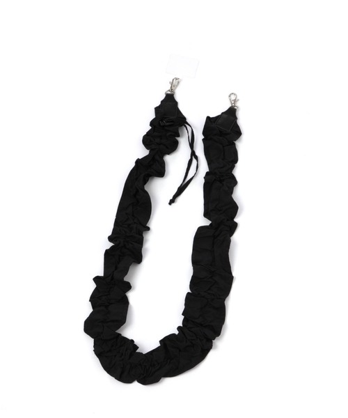 LEPSIM(レプシィム)の「クシュクシュスマホストラップ 113694(スマホグッズ・レディース・ホワイト/アイボリー/ブラック・ONE SIZE)」の6枚目の写真