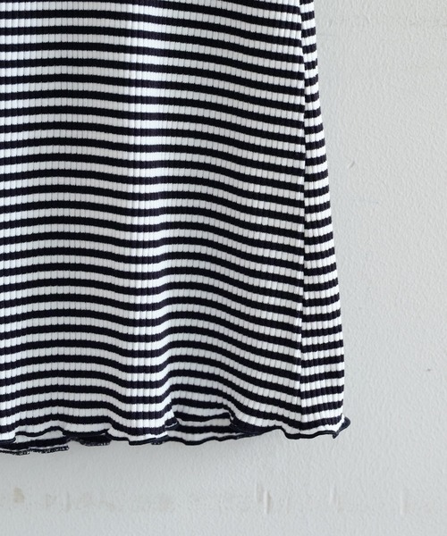 CIAOPANIC TYPY（チャオパニックティピー）の「■【KIDS】ボーダーキャミワンピース（ワンピース・キッズ・ブルー/パープル/ブラック・MEDIUM/SMALL/LARGE/X-LARGE/XX-LARGE）」の8枚目の写真