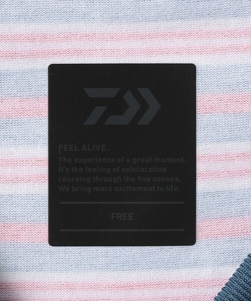 DAIWA PIER39(ダイワピア39)の「<DAIWA PIER39>ドローストリング マルチボーダー Tシャツ(Tシャツ/カットソー・レディース・レッド・FREE)」の16枚目の写真