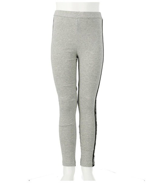 ANAP kids（アナップキッズ）の「サイドロゴラインレギンス（レギンス/スパッツ・キッズ・ライトグレー/ブラック・110cm/120cm/130cm/100cm）」の13枚目の写真