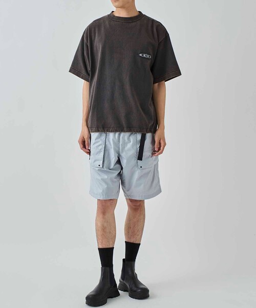 Goldwin Rip Stop Light Shorts Gm72153gold In