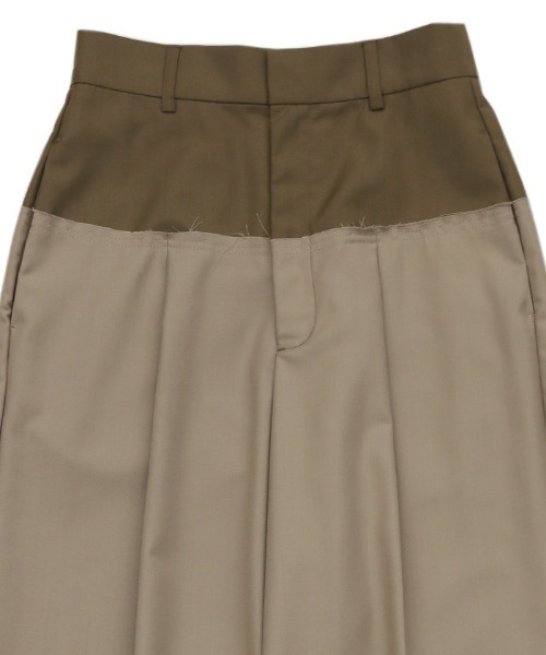 select MOCA(セレクトモカ)の「ウエスト切替スラックスパンツ(スラックス・レディース・グレー/ベージュ・MEDIUM/LARGE)」の20枚目の写真
