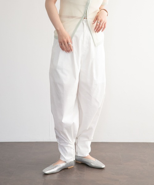 KBF（ケイビーエフ）の「2WAYコクーンパンツ（その他パンツ・レディース・ブラック/レッド/オフホワイト・ONE）」の4枚目の写真