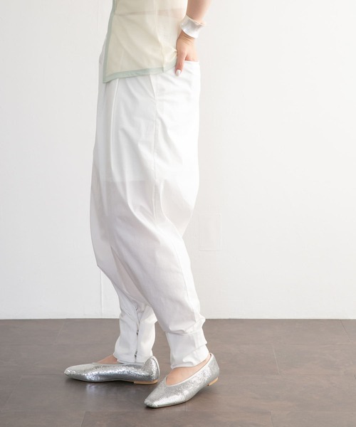 KBF（ケイビーエフ）の「2WAYコクーンパンツ（その他パンツ・レディース・ブラック/レッド/オフホワイト・ONE）」の6枚目の写真