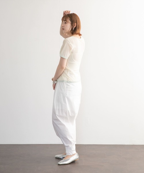 KBF（ケイビーエフ）の「2WAYコクーンパンツ（その他パンツ・レディース・ブラック/レッド/オフホワイト・ONE）」の8枚目の写真