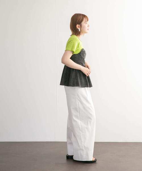 KBF（ケイビーエフ）の「2WAYコクーンパンツ（その他パンツ・レディース・ブラック/レッド/オフホワイト・ONE）」の15枚目の写真