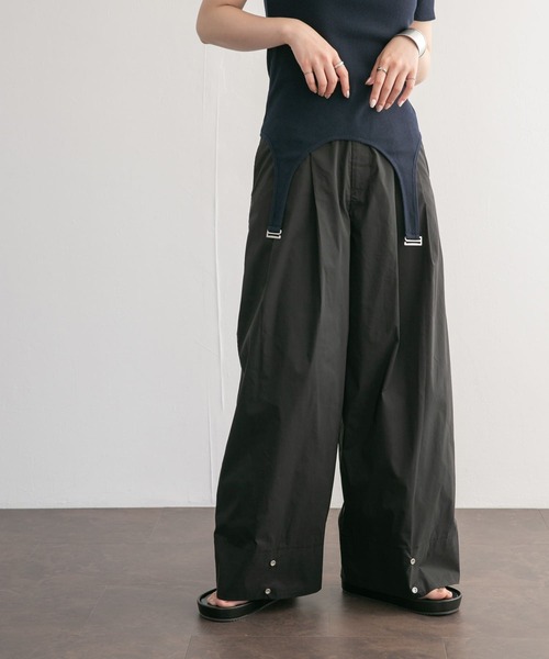 KBF（ケイビーエフ）の「2WAYコクーンパンツ（その他パンツ・レディース・ブラック/レッド/オフホワイト・ONE）」の17枚目の写真