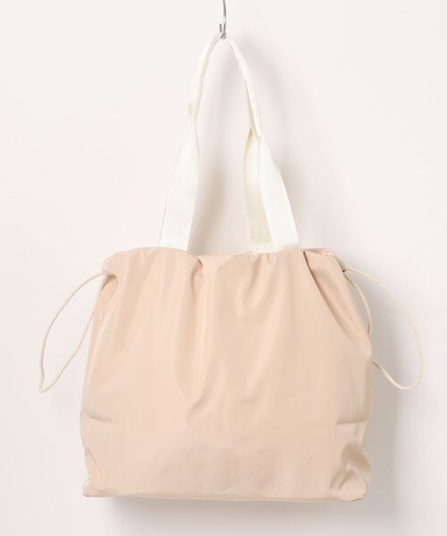 VIBGYOR Women(ヴィブジョー ウィメン)の「【urge select】シンプル ナイロン ショルダーバック/トートバッグ【サイズ収納可能】(ショルダーバッグ・レディース・イエロー/ライトベージュ/グリーン・FREE)」の10枚目の写真