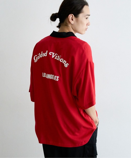 RAGEBLUE（レイジブルー）の「オープンカラー/ボーリングシャツ