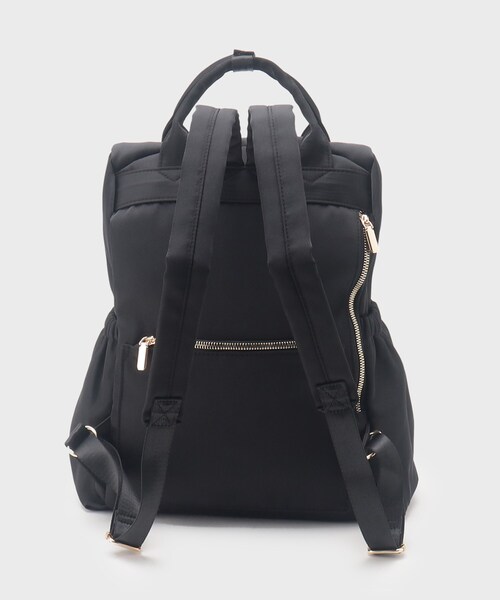 OPAQUE.CLIP（オペークドットクリップ）の「◆【撥水加工】マルチポケットカジュアルリュックサック（バックパック/リュック・レディース・ブラック/グレー・00）」の16枚目の写真