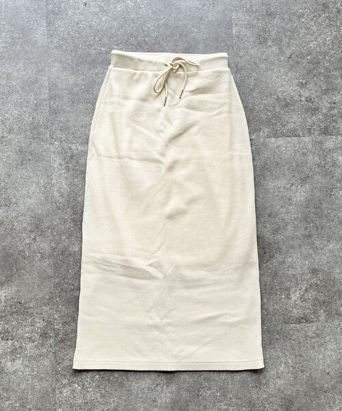 CPCM（シーピーシーエム）の「リブスカート（スカート・レディース・オリーブ/オレンジ/ブラック/グレー/アイボリー・SMALL/MEDIUM）」の21枚目の写真