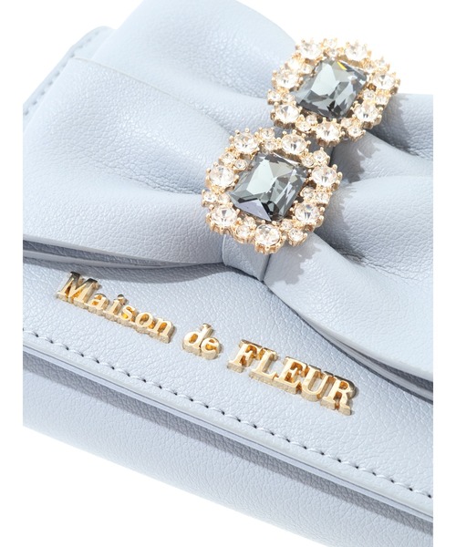 Maison de FLEUR（メゾンドフルール）の「EC限定ダブルリボンビジュー