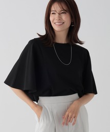 Elura | ドレスアップ袖フレアプルオーバー/131560(Tシャツ/カットソー)