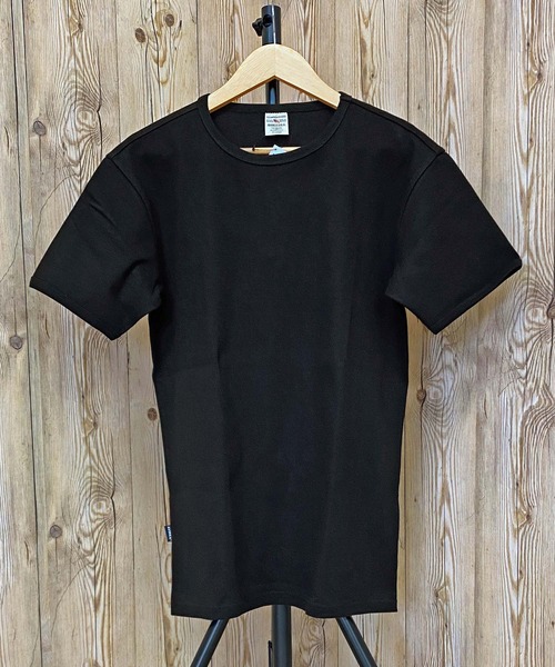 AVIREX(アヴィレックス)の「リブ 半袖 クルーネック Tシャツ デイリーウェア(Tシャツ/カットソー・メンズ・ネイビー/ホワイト/杢グレー/チャコールグレー/ブラック/オリーブ・M/L/XL)」の13枚目の写真