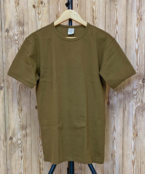 AVIREX(アヴィレックス)の「リブ 半袖 クルーネック Tシャツ デイリーウェア(Tシャツ/カットソー・メンズ・ネイビー/ホワイト/杢グレー/チャコールグレー/ブラック/オリーブ・M/L/XL)」の22枚目の写真