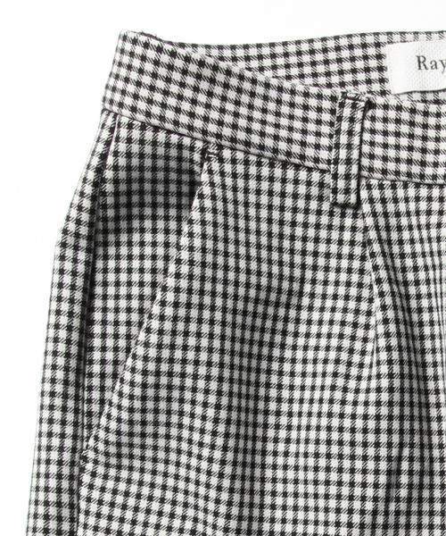 Ray BEAMS(レイビームス)の「Ray BEAMS / チェック ストレッチ クロップド(その他パンツ・レディース・グレー/ネイビー/その他1・0/1)」の8枚目の写真