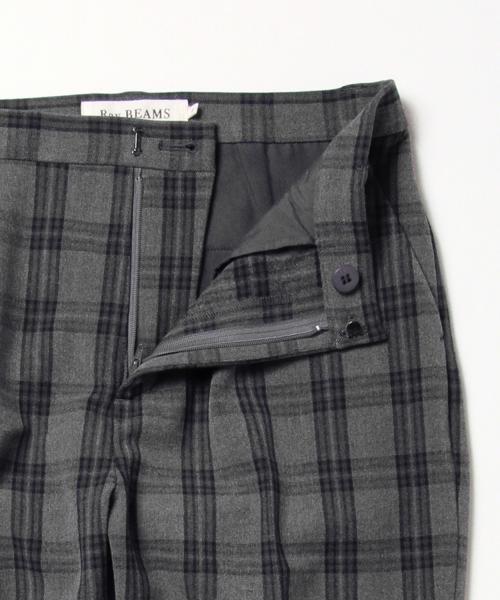 Ray BEAMS(レイビームス)の「Ray BEAMS / チェック ストレッチ クロップド(その他パンツ・レディース・グレー/ネイビー/その他1・0/1)」の18枚目の写真