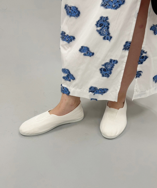 セール】【LA CADENA/ラ カデナ】別注 GIMNASIA CANVAS PANEL SLIP ON