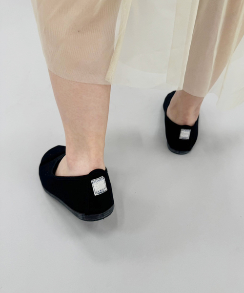 セール】【LA CADENA/ラ カデナ】別注 GIMNASIA CANVAS PANEL SLIP ON