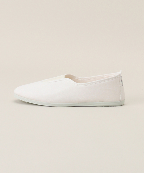 EDIT. FOR LULU（エディットフォールル）の「【LA CADENA/ラ カデナ】別注 GIMNASIA CANVAS PANEL SLIP ON（スリッポン・レディース・ブラック/ホワイト・36/37/38）」の5枚目の写真