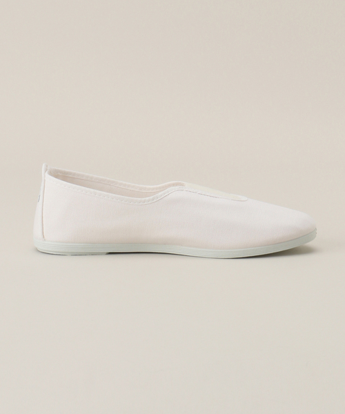 EDIT. FOR LULU（エディットフォールル）の「【LA CADENA/ラ カデナ】別注 GIMNASIA CANVAS PANEL SLIP ON（スリッポン・レディース・ブラック/ホワイト・36/37/38）」の3枚目の写真