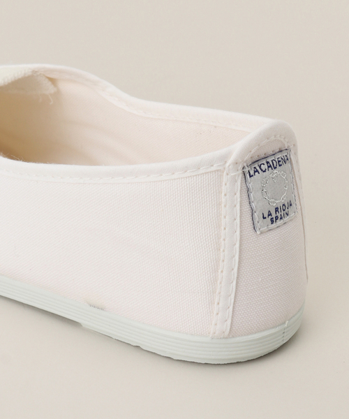 EDIT. FOR LULU（エディットフォールル）の「【LA CADENA/ラ カデナ】別注 GIMNASIA CANVAS PANEL SLIP ON（スリッポン・レディース・ブラック/ホワイト・36/37/38）」の19枚目の写真