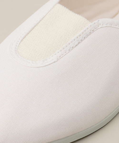 EDIT. FOR LULU（エディットフォールル）の「【LA CADENA/ラ カデナ】別注 GIMNASIA CANVAS PANEL SLIP ON（スリッポン・レディース・ブラック/ホワイト・36/37/38）」の13枚目の写真