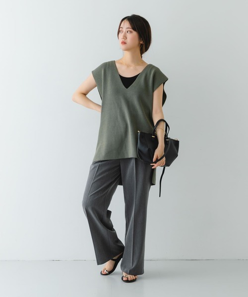 RODE SKO(ロデスコ)の「ラウンドミニバッグ(ショルダーバッグ・レディース・ベージュ/ブラック・ONE)」の16枚目の写真