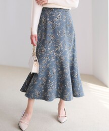 ANY SIS エニィスィスのスカート 花柄・ボタニカル柄 通販